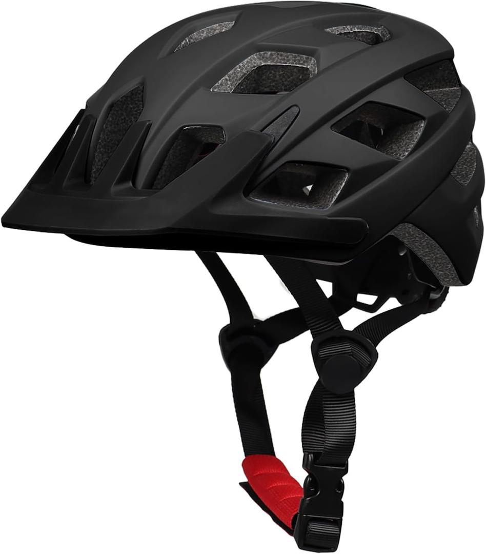 Kids Bike Helmet, 2 Size Adjustable for Youth Toddler Boys & Girls 3-5-8-10-12-14 Years, Child Helmets with Visor for Skating Cycling Scooter, M: 54-58 cm / 21.3"-22.8"