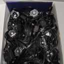 Permanent Outdoor Lights Pro,150ft with 90 LED RGB IC Smart Eave Light for Outdoor Decorations,IP67 Waterproof with Remote/App Control,DIY LED Scenes Modes for House Roof Decor, Black