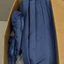 Elegear Air & Foam Camping Sleeping Pad, HexaFoam Camping Mattress Pad with Built-in Foot Pump Memory Foam Camp Pad 4-Season R-Value 9.5 Camp Sleeping Mat for Travel/Car/Tent, Blue (Single)