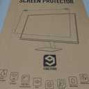 ZYY 23-24 Inch Anti Blue Light Screen Protector for Diagonal 23,23.6,23.8,24 Monitor, Desktop PC UV Blocking Filter (21 1/4 x 13 3/8) for Eye Strain, Hanging Computer Screen Blue Light Blocker