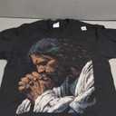 Jesus Christ Praying God T-Shirt, M