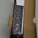 Peakeep Small Digital Alarm Clock Plug in for Bedrooms Bedside, Tiny Electric Clock Large Big Numbers Display with Battery Backup for Desk Table, 6 Dimmers, 5 Adjustable Alarm Volumes (Blue)