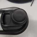 Insulated Water Bottle | Thickened Stainless Steel Vacuum Metal | Portable Sports Half Gallon Large Water Jug for Gym and Hiking with Straw, Carrier Bag, Handle Strap | BPA-Free 64 oz (Advanced Black)