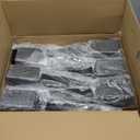 Sekcen 6 Pcs Fence Post Anchor Ground Spike 4x4 Metal Post Stake 24 Inch for Mailbox Deck Railing Black