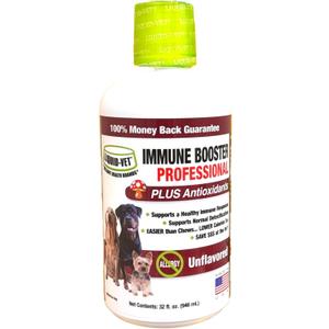 Liquid-Vet Immune Support for Dogs Antioxidant Protection & Gut Health Inulin, Beta-Glucan & Omega-3s / Fish Oil & More! - Made for Picky Eaters