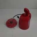 OVENTE Electric Kettle, 1.7L Fast Boiling Water Heater for Coffee or Tea, BPA Free with Water Level Gauge, Auto Shut-Off, Boil-Dry Protection, Indicator Light and Removable Filter, Red KP72R