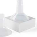 Motif Medical Roam Breast Pump Flange - Comfortable Full Coverage Breast Pump Flanges for Better Milk Flow & Pumping Ease - Ideal for Breastfeeding Moms (2 Shields, 28 mm)