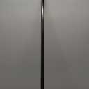 Ginbel Direct Shower Curtain Rod 56-104 Inch, 1" Diameter Spring Long Adjustable Tension Curtain Rods for Bathroom Windows Closet No Drilling No Rust No Assembly, Black