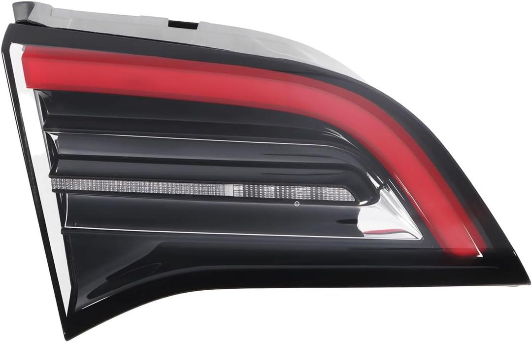 Left Inner Tail Light Assembly Compatible with 2021-2023 Model 3 & Y Driver Side Trunk Light Rear Lamp 4 Pin 1502088-00-B (Left)