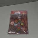 Scrapbook Photo Album,Our Adventure Scrap Book, Embossed Words Hard Cover Movie Up Travel Book for Anniversary, Wedding, Travelling, Baby Shower, etc (Leather Adventure Book)