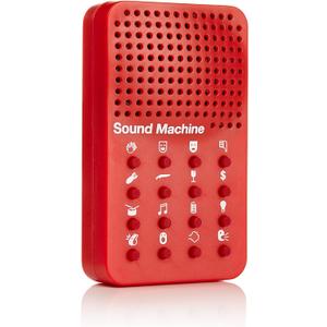 NPW Classic Sound Machine  Portable Novelty Prank Gift, Perfect Holiday White Elephant & Stocking Stuffer for Kids & Adults (16 Sound Effects)