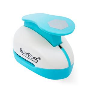 2 Inch Hexagon Punch, Hole Punch Shapes, Paper Punch Set for Scrapbooking Festival Paper Greeting Card DIY Albums Photos (Classic White)