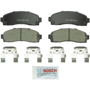 BOSCH BC833 QuietCast Premium Ceramic Disc Brake Pad Set - Compatible with Select Ford Explorer, Explorer Sport, Explorer Sport Trac, Ranger; Mazda B2300, B3000, B4000; Mercury Mountaineer; FRONT