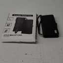 XcaseBar for iPhone Xs Max 6.5" Wallet case with Zipper Credit Card HolderRFID Blocking, Flip Folio Book PU Leather Phone case Shockproof Cover Women Men for Apple XS Max 6.5" case Black