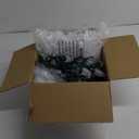 LED Faceted C9 Christmas Lights - Pure White - 67' Green Wire - 100ct