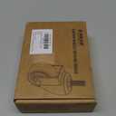 HOLKIE Caster Wheels 2 inch with No Brake Casters Set of 4, Threaded Stem 3/8" -16 x 1 (Diameter 3/8", Length 1") Swivel Set of 4 Heavy Duty Castors Black