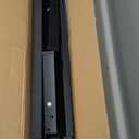 ROIL 12 inch Twin XL Bed Frames with Headboard Hole and Round Corner Legs Mattress Retainers 3500LBS Heavy Duty Steel Slats No Box Spring Needed Platform Noise-Free Underneath Storage