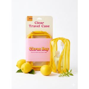 Citrus Bay Clear Travel Case