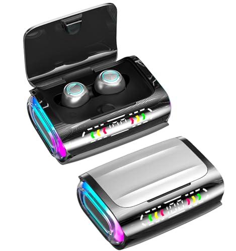 True Wireless Earbuds, 2024 Bluetooth Headphones 5.3 Earbuds, Waterproof Touch Control Ear Buds in-Ear Built-in Mic, with LED Power Display, IP7 Waterproof Earphones Sport Headset - Model 43