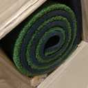 Integrated 5x4ft 6x4ft & 6x5ft 26mm-31mm Golf Mat with Ball Tray, Thickening Golf Mats Practice Outdoor & Indoor Artificial Turf Matt with 3 Tees, 5 x 4 ft, 1.02 in