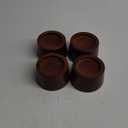 Furniture Raisers Bed Risers - 2 Inch Wooden Circle Heavy Duty Furniture Height Extenders Lifts for Sofa Couch Desk Chair Table Base Raising Space, Convenient Store and Cleaning, Pack of 4