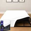 Degrees of Comfort Full Size Box Spring Encasement with Zipper - Bed Proof Dust Waterproof Six-Sided Cover, 8-11 Depth