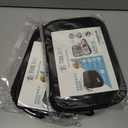 2 x Electronics Charger Organizer - Travel Cable Case for Cords, Chargers, and Tech Accessories (Black)