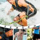 UIQUR Men's Swim Trunks Board Shorts Quick Dry Bathing Suits with Mesh Lining Pockets 7 Inch Inseam Beach Swimwear (Gray, XXL)