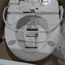 Bio Bidet BB2000 Electric Bidet Toilet Seat, Warm Water with Air Dryer, Heated Seat with Sensor and Slow Close Lid, Night Light, Remote Control, Round, White