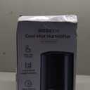 ROSEKM 4.5L Humidifiers for Bedroom, Humidifiers for Home Large Room, Cool Mist Humidfiers for Baby and Plant with Timer, Adjustable Mist Level, 360 Nozzle, Auto Shut-Off, Black