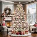 2 x 24 Pcs Pink Velvet Bows Ornaments for Christmas Tree, Vintage Rustic Elegant Velvet Christmas Bows Tree Decorations, Indoor Home Decor for Wreath Mantle Gift Wrap Holiday Decor, 3/8'' W, 5 * 7 inch