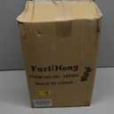 Furlihong 380BH Baseball Pitching Machine, Battery Powered, Angle Adjustable, Comes with Bat and One Dozen Training Balls, for Kids and Beginner
