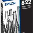 EPSON 822 DURABrite Ultra Ink Standard Capacity Black Cartridge (T822120-S) Works with WorkForce Pro WF-3820,3823, 4820, 4830, 4833, 4834
