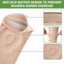 1 Pair Gel Knee Pads for Figure Skating & Dance - Breathable Cushion Support Pads for Men, Women & Girls, Medium 