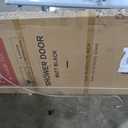 Frameless Sliding Shower Door 56-60 in W x 75 in H,Frameless Shower Door with 5/16" (8mm) Clear Tempered Glass,Silent Soft-Close Design,Brushed Nickel