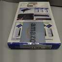 PS5/Slim/Pro Stand for Disc & Digital Console, PS5 Cooling & Charging Station with RGB Lights, PS5 Controller Charger Built-in 3 Level & AUTO Adjustable Fan, PS5/Slim/Pro Accessories Comes 3 USB Ports (Black & White)