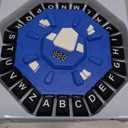 Word Game Family Board Games for Kids & Adults with 2 Modes,220 Topic Categories 24 Letters Pressing Games,Fun Fast-Paced Learning Game with English Pronunciation for Boys Girls Age 3+,35 Cards,Blue