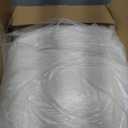 Latex Pillow, 100% Talalay Natural Latex Foam Pillow, Soft Sleeping Bed Pillows with Cotton Cover, Queen Size, Perfect for Side/Back Pain, Stomach, Neck, Stress Relief Ivory