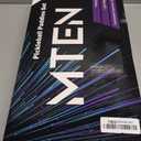 MTEN Pickleball Paddles Set of 2, USAPA Approved Fiberglass Surface Pickleball Set with 2 Pickleball Rackets, 4 Pickleball Balls, 1 Portable Carry Bag, Pickle Racket Set ​for Men Women