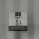 in Ear Wired Earbuds, Wired Headphones with Microphone, 3.5mm Corded Earphones with in Line Volume Controller, White