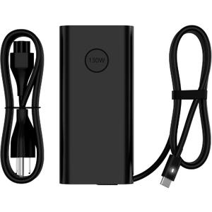 130W USB C Laptop Charger Compatible with Dell XPS 16 DA16260, XPS 16 9640, XPS 14 DA14260, XPS 14 9440, XPS 13 9340 Type C Power Supply