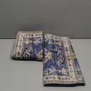 Washable Pee Pads for Dogs, 2 Pack Reusable Puppy Pads Absorbent Training Pads for Dogs Waterproof Dog Mat Non-Slip Whelping Pet Mat (Navy Blue)