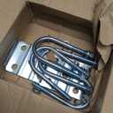iBroPrat 2 3/8 Inch Trailer Axle U Bolt Kit for 3500lbs 2-3/8" Round Axle 1-3/4" Leaf Springs 1 Set