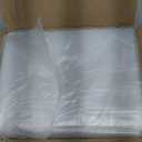 Spartan Industrial - 6" X 8" Open-End Flat Poly Bags (1000 Count) Heavy Duty 2 Mil Clear Plastic for Packaging Books, Pens, Collectibles (Bags Do Not Have Seal and Do Not Have Prints)
