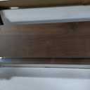 WOPITUES Floating Shelves for Wall, 48" Picture Ledge Shelf, Black Walnut