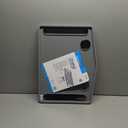 DMI Walker Tray With Cup Holders, Walker Tray For Folding Walkers, Mobility Accessory for Seniors, Tray Table for Standard Walkers, Multipurpose and Portable, Gray (1 Count (Pack of 1))