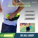 Premium Pickleball Ball Buddy Hands-Free Pickleball Holder + Bonus Keychain