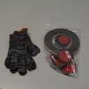 18" Blade Shaped Cyclone Hub Cover Replacement Car Cover Accessory, Compatible For Tesla 20-22 Models (Color : Knight Black)