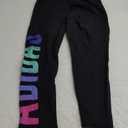 adidas Girls' Logo 7/8 Cotton Tights (XL, Black)
