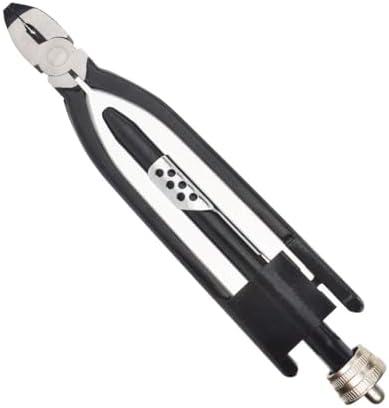 Gunpla 9 Inch Safety Wire Twisting Plier with Automatic Spring Loaded Return Heavy Duty Jaws Twister for Wires Twist